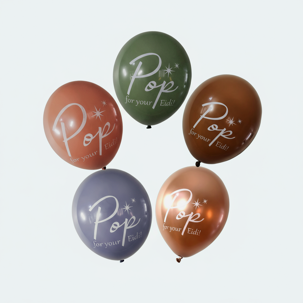 Eidi POP Balloons