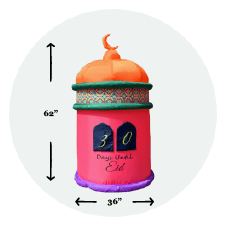 Grand Eid Countdown Inflatable - New Traditions Store