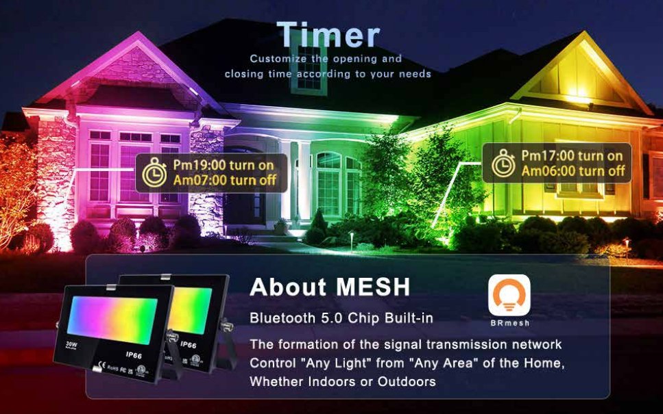 LED Ramadan Flood Lights - New Traditions Store