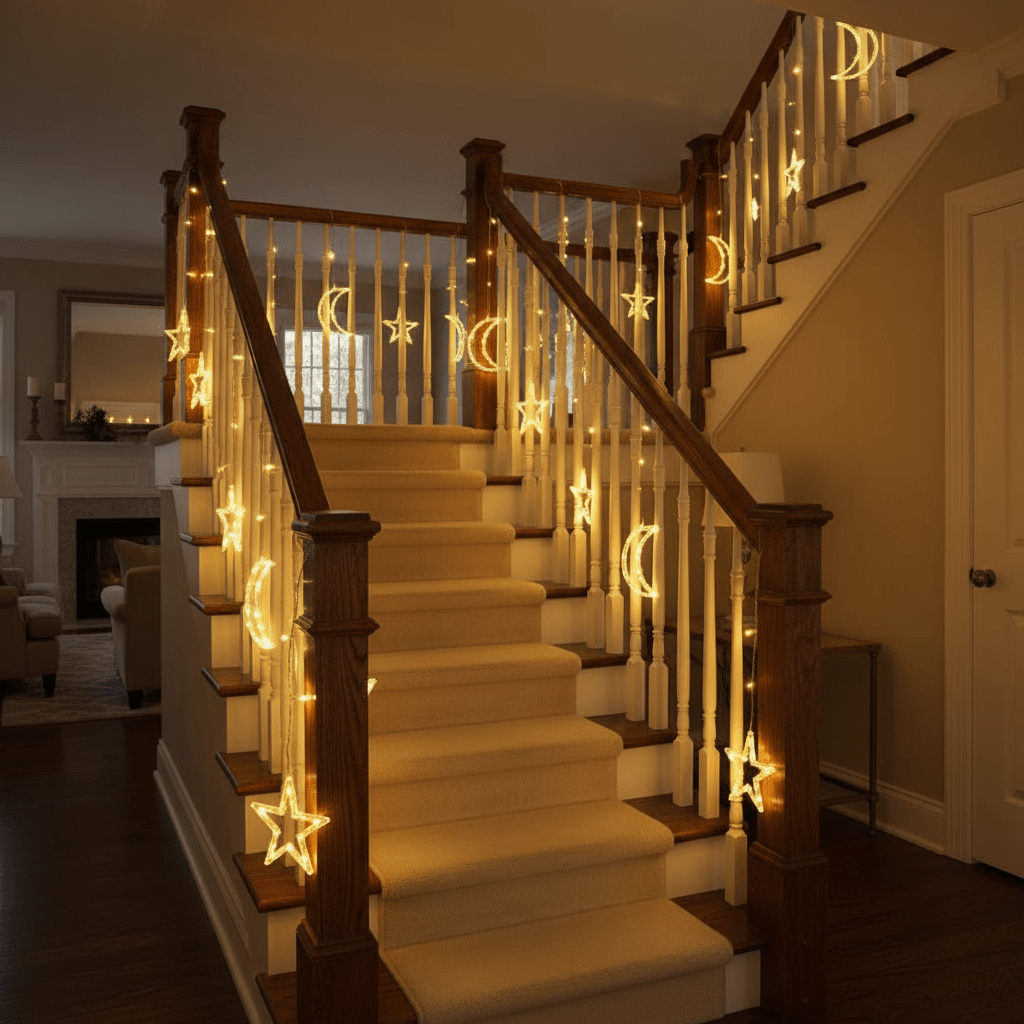 Moon & Star Ramadan Lights - New Traditions Store