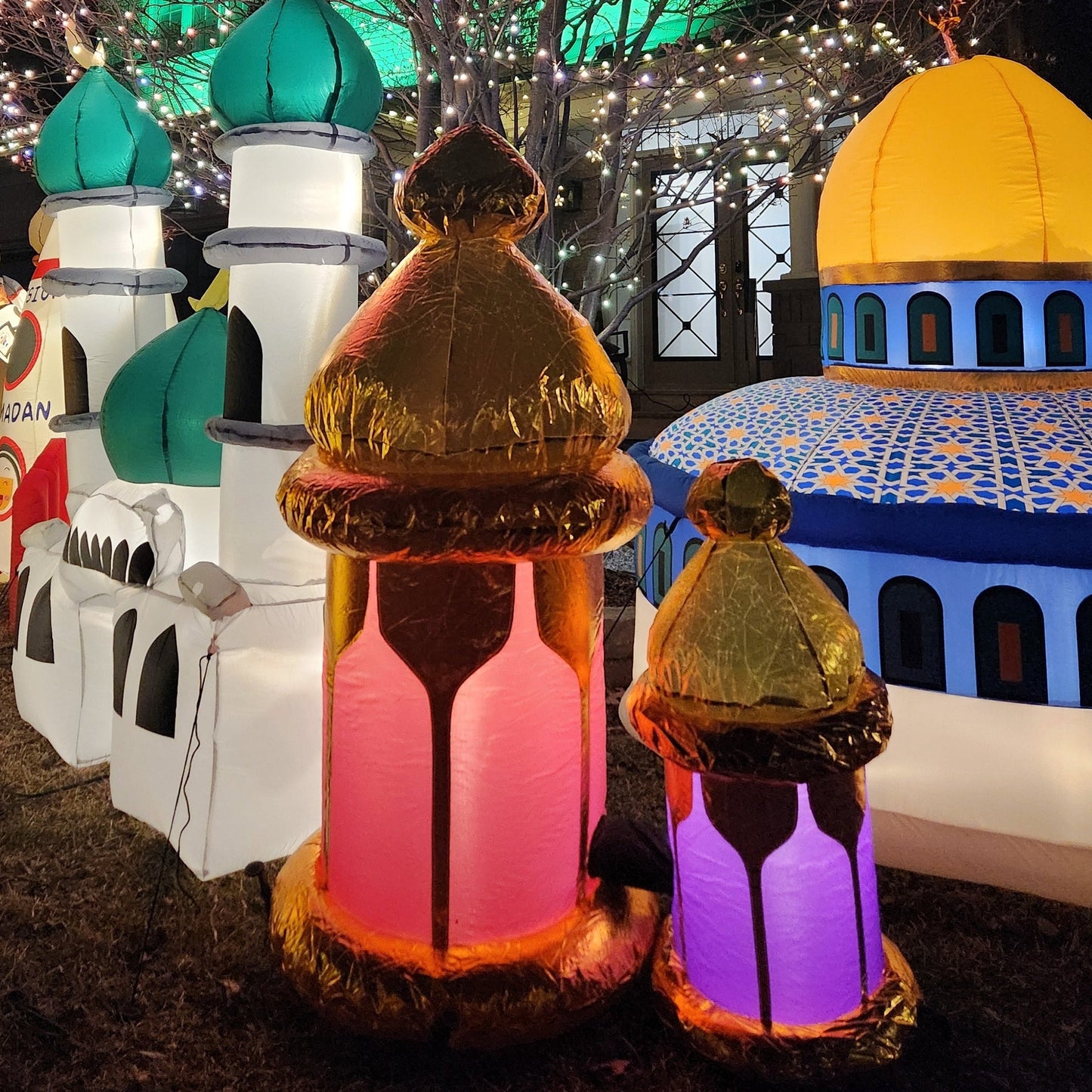 Oversized Festive Lanterns (Pink/ Purple) - New Traditions Store