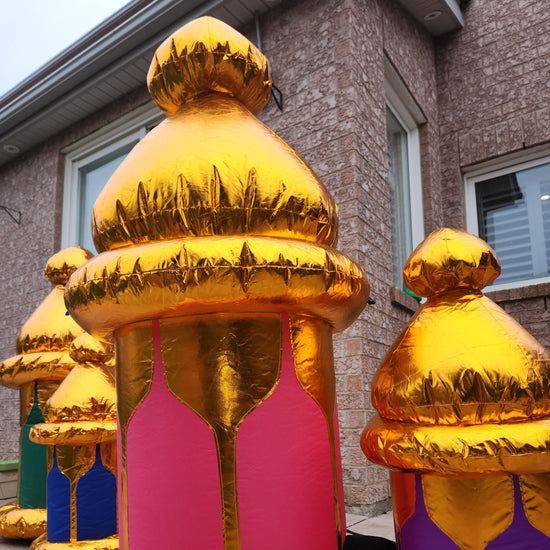 Oversized Festive Lanterns (Pink/ Purple) - New Traditions Store