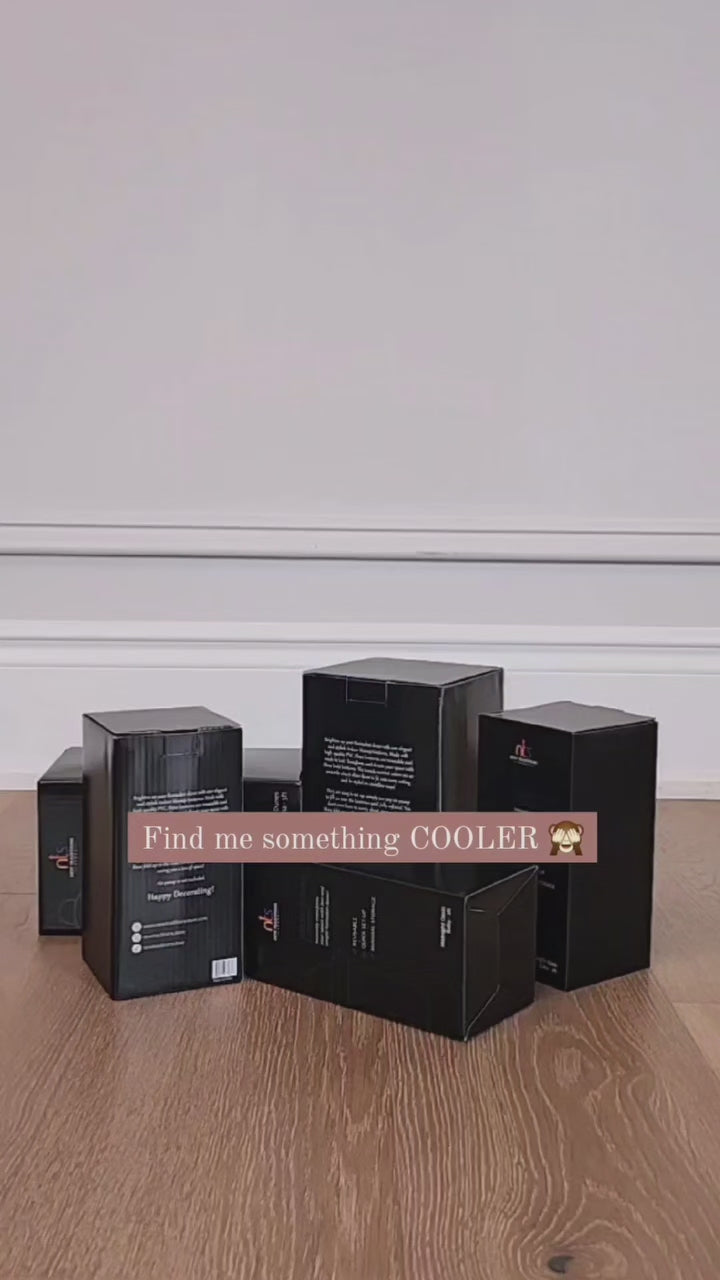 Indoor Blowup Lanterns- Gold