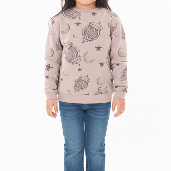 'Ramadan Doodles' Kids Sweatshirt (BUY ONE, GET ONE 50% OFF) - New Traditions Store