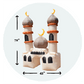 Royal Brown Mosque Inflatable - New Traditions Store