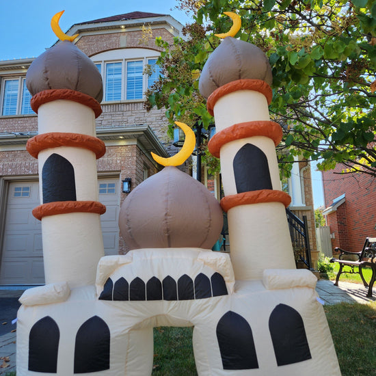 Royal Brown Mosque Inflatable - New Traditions Store