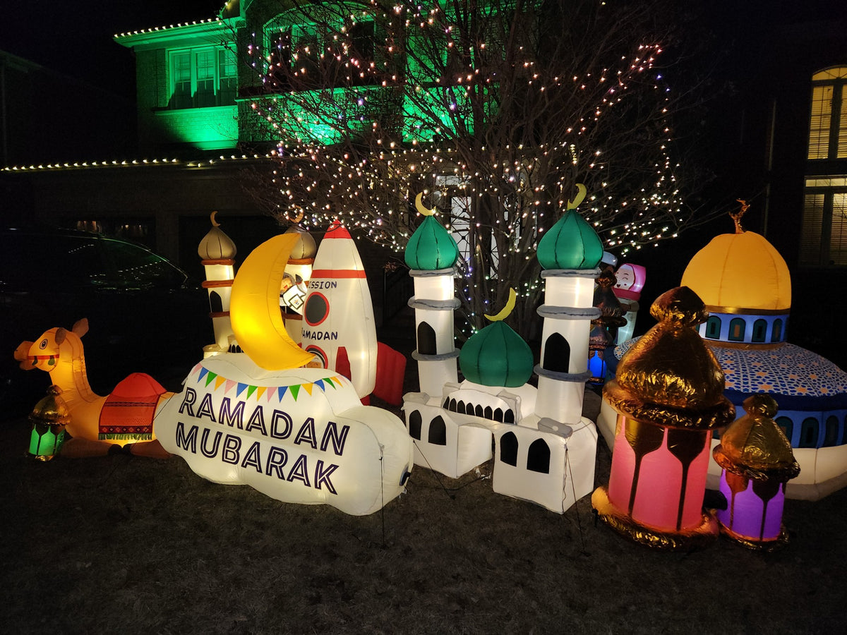 Ramadan & Eid Decoration | Muslim Lawn Inflatables | New Traditions ...