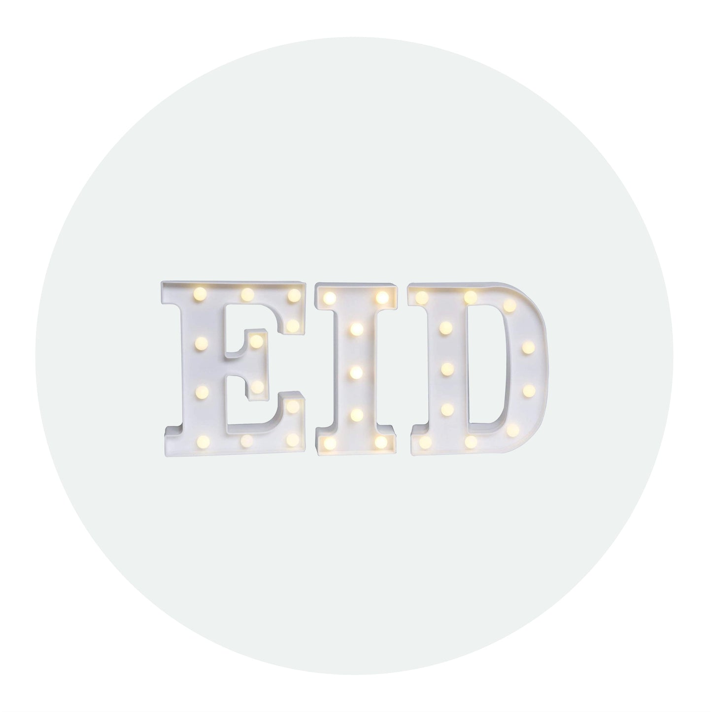 E.I.D. Marquee Letters - New Traditions Store