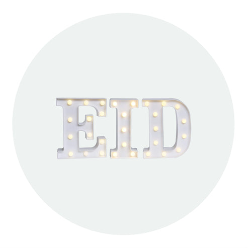 E.I.D. Marquee Letters - New Traditions Store