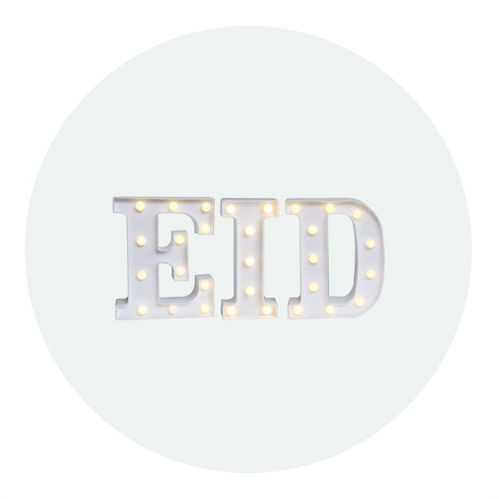 E.I.D. Marquee Letters - New Traditions Store