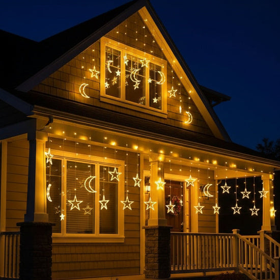 Moon & Star Ramadan Lights - New Traditions Store