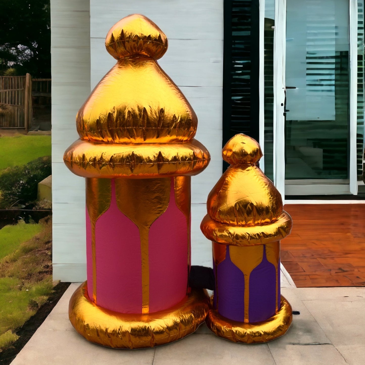 Oversized Festive Lanterns (Pink/ Purple) - New Traditions Store